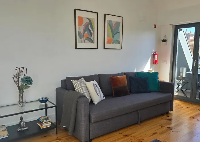 Fontainhas Sunny Rooftop With Balcony Apartman Porto